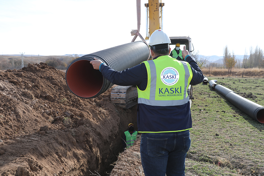 KASKi’den Akkışla’ya 4500 Metre Altyapı Çalışması